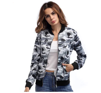 Camouflage Comfortable Jacket Outerwear