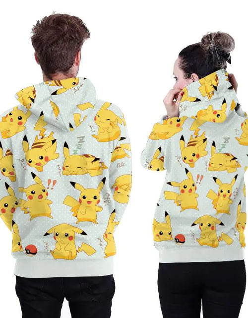Load image into Gallery viewer, Pikachu Printed Hoodie Jacket
