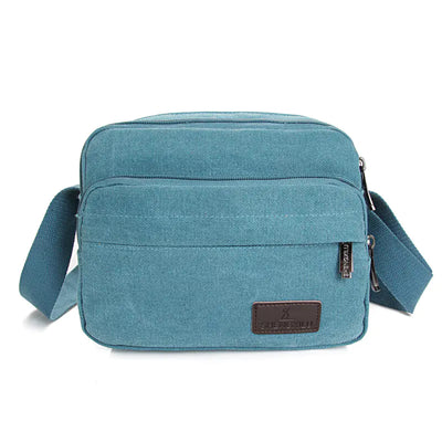 Crossbody Backpack, Sports Canvas Bag for Men