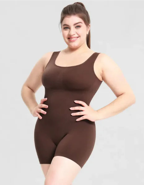 Women's Solid Color Integrated Sports Shapewear