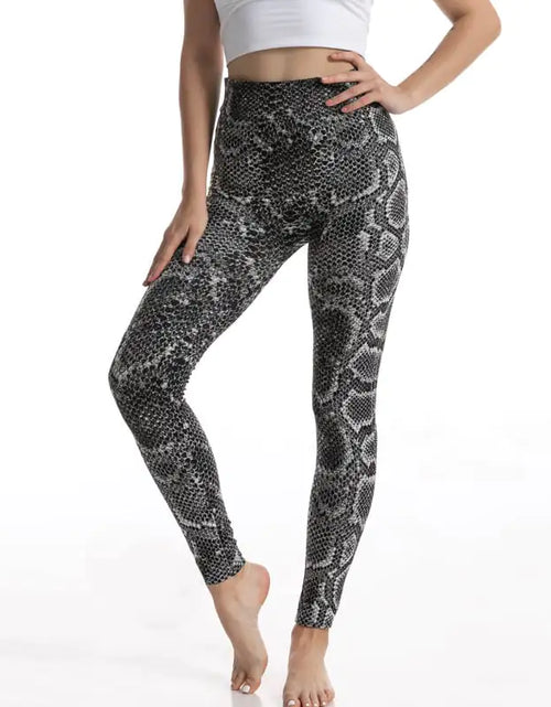 Load image into Gallery viewer, Leopard Print High Waist Gym Leggings
