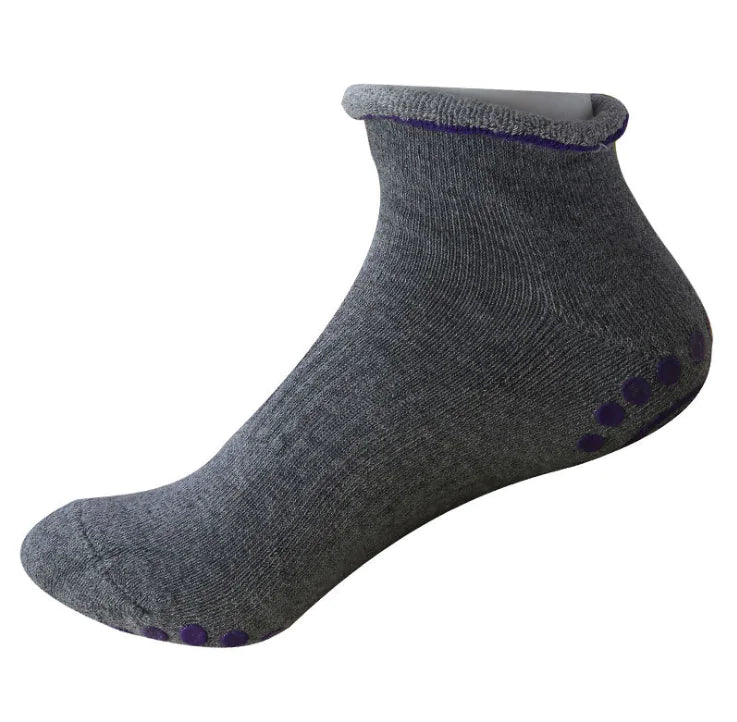 Chaussettes de yoga, Chaussettes d'intérieur, Chaussettes antidérapantes
