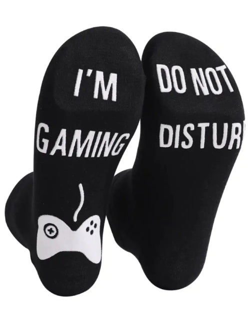Load image into Gallery viewer, Men&#39;s Socks Pure Cotton Socks Socks Letter Printing Dispensing Tube Socks
