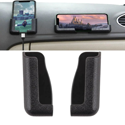 Leheybia 1 soporte para teléfono de coche, soporte de navegación para teléfono móvil, soporte adhesivo para salpicadero, soporte para teléfono de coche para todos los teléfonos móviles de espesor