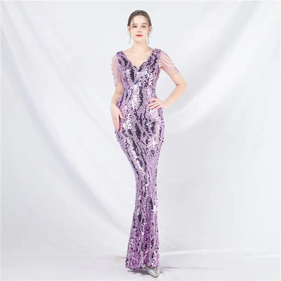 Elegant Women's Long Evening Dresses for Special Occasions