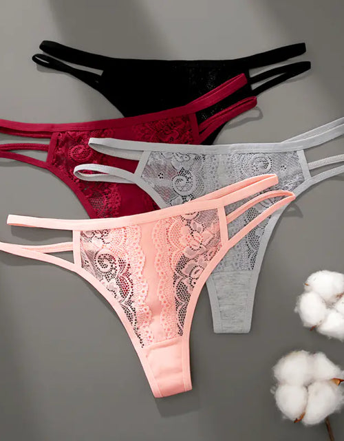 Cargar imagen en el visor de la galería, Atractiva y sexy lencería tanga para mujer
