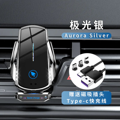 Cargador inalámbrico para coche A18 con diseño de detección automática