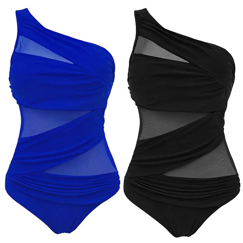 Ensemble maillot de bain bikini en maille grande taille