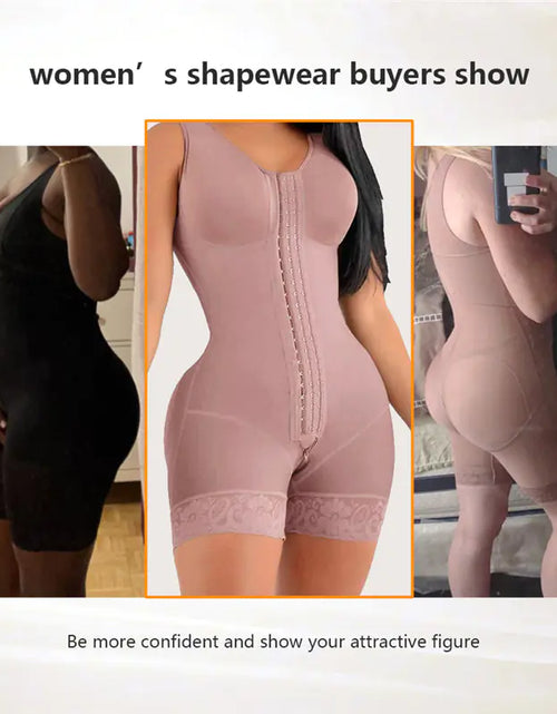 Load image into Gallery viewer, Compressible Shapewear Corset Short with Brooch for Women
