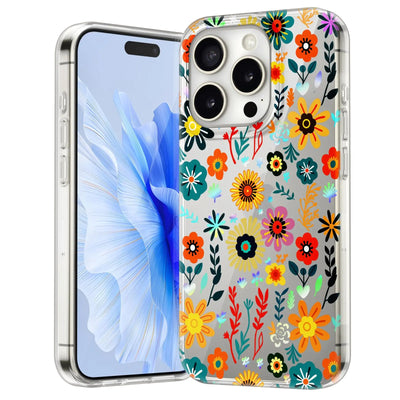 warino Compatible con Funda iPhone 15 Carcasas de teléfono coloridas TPU Protector de cuerpo completo Cubierta resistente a los arañazos para iPhone 15 6.1 H1