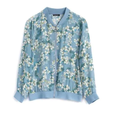 Printed Jacket Coat