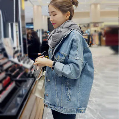Mid-Length Denim Jacket