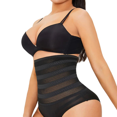 Bragas Fajas de Control de Abdomen JOEEOS para Mujeres, Ropa Interior Moldeadora de Cintura Alta, Fajas Levanta Glúteos, Faja Reductora Negra