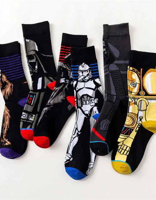 Load image into Gallery viewer, Star Wars Themed Socks, Long Socks
