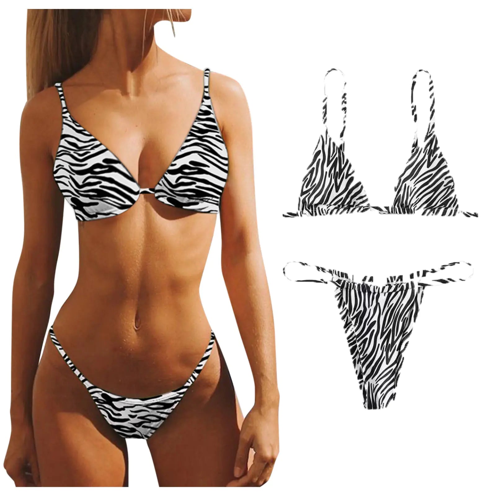 Slim Fit Women's Casual Swimwear - Fashionable & Comfortable