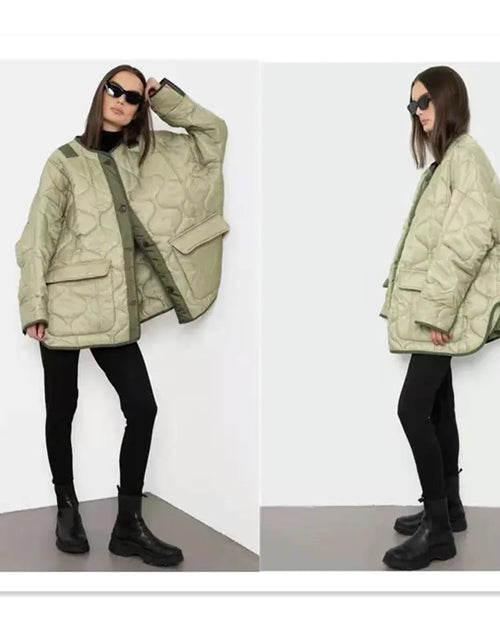 Load image into Gallery viewer, Single-breasted Casual Padded Jacket
