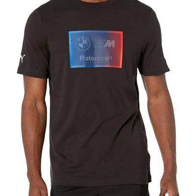 PUMA Mens Standard BMW MMS Logo Tee Black XX-Large