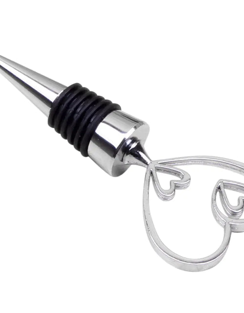 Load image into Gallery viewer, Heart-Shaped Wine Opener and Stopper Set
