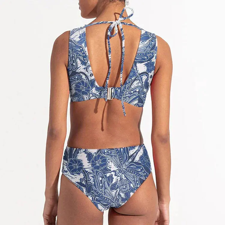 2020 New Women's One-Shoulder Bikini Swimwear