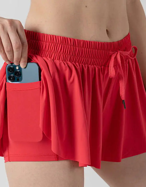 Load image into Gallery viewer, Yoga Running Fitness Tennis Culottes Outfit
