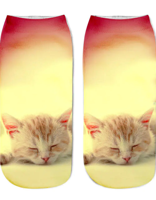 Load image into Gallery viewer, Cat Print Socks - Unique Design Socks

