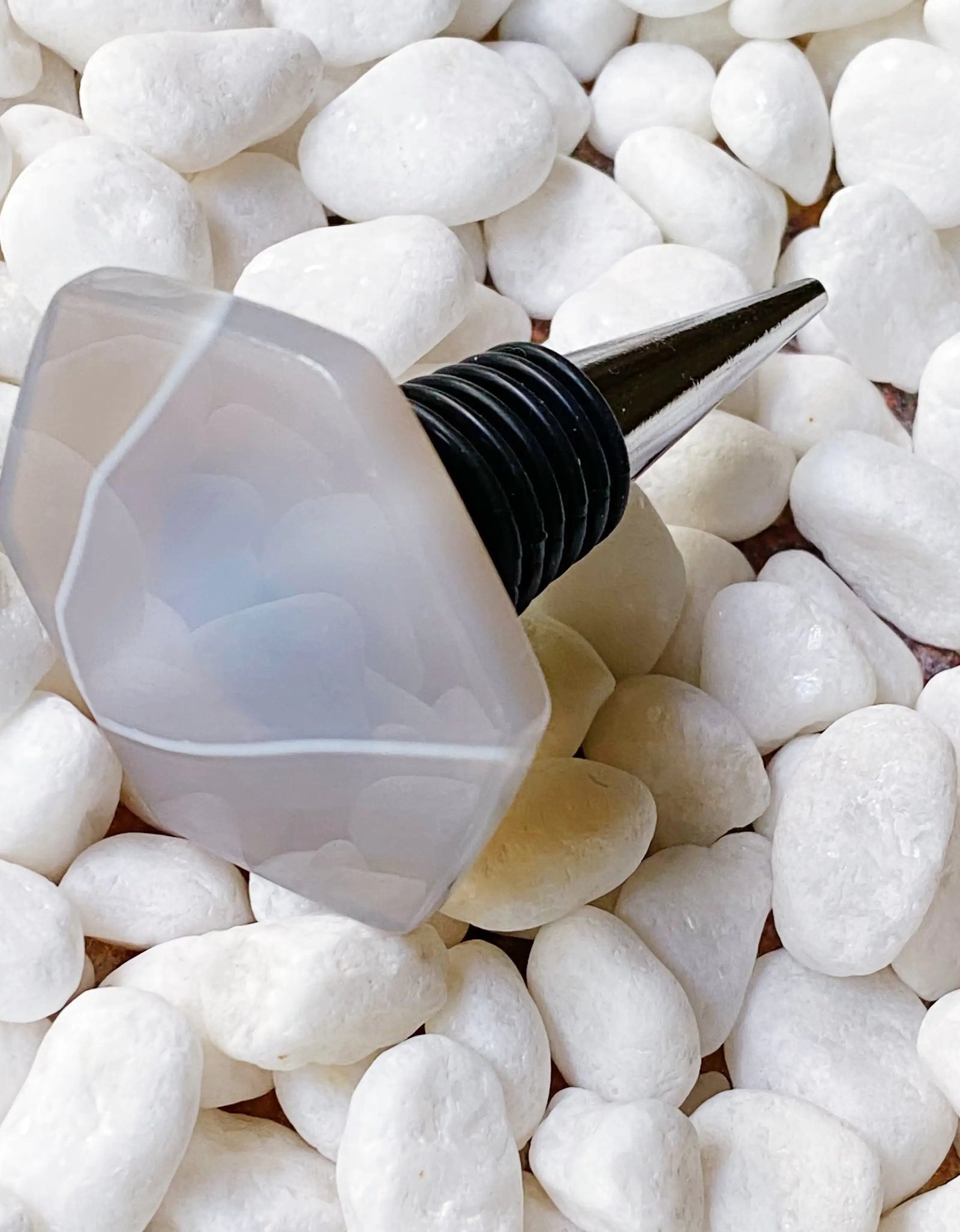 Soho Lounge Hexagon Stone Wine Stopper