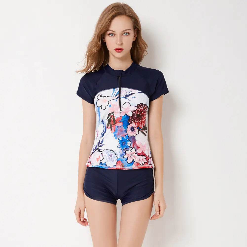 2019 Plus Size Women's Two-Piece Swimwear Set