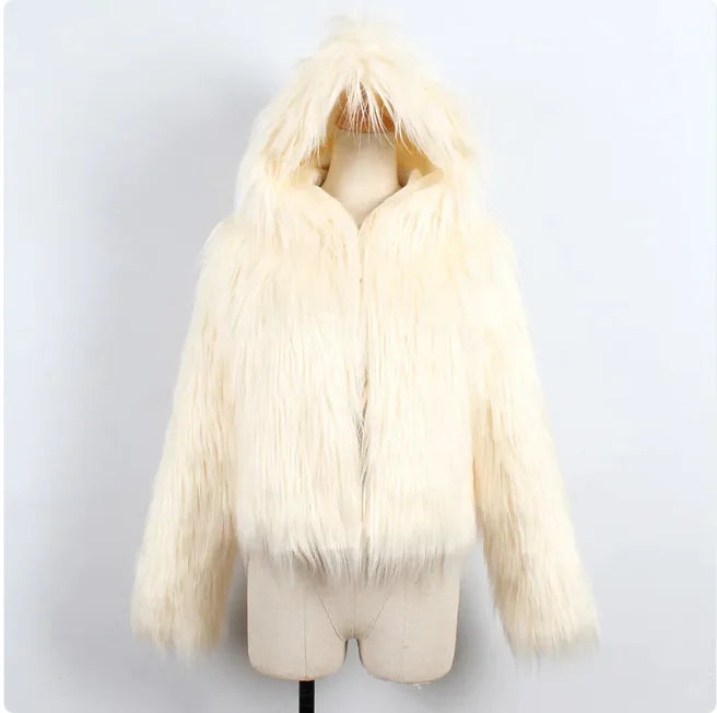 Wool & Faux Fur Jacket