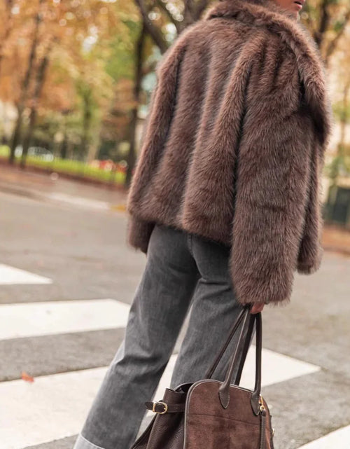 Load image into Gallery viewer, Faux Fur Jacket
