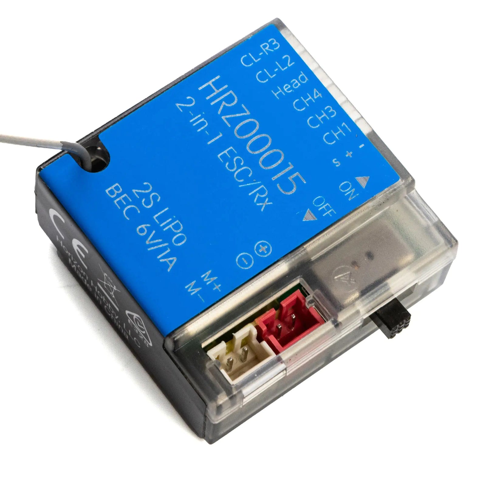 Horizon Hobby ESC/Receptor 2.4Ghz EC2 1/24 Controles de Velocidad y Accesorios para Automóviles HRZ00015