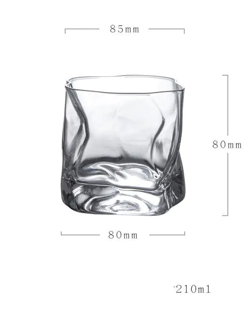 Load image into Gallery viewer, Unique Irregular-Shaped Whiskey Glass
