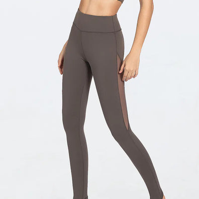Mesh Stitching Track Pants