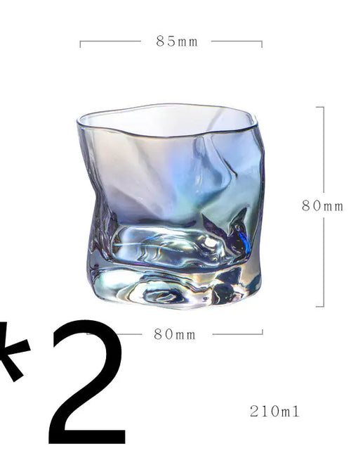 Load image into Gallery viewer, Unique Irregular-Shaped Whiskey Glass
