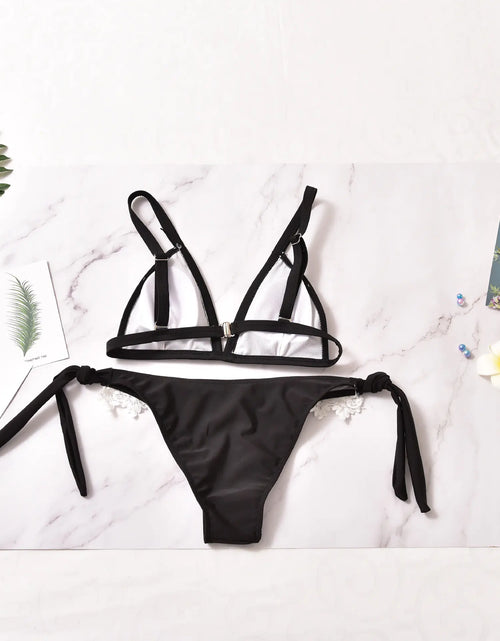 Load image into Gallery viewer, Lace Bikini Swimwear Set
