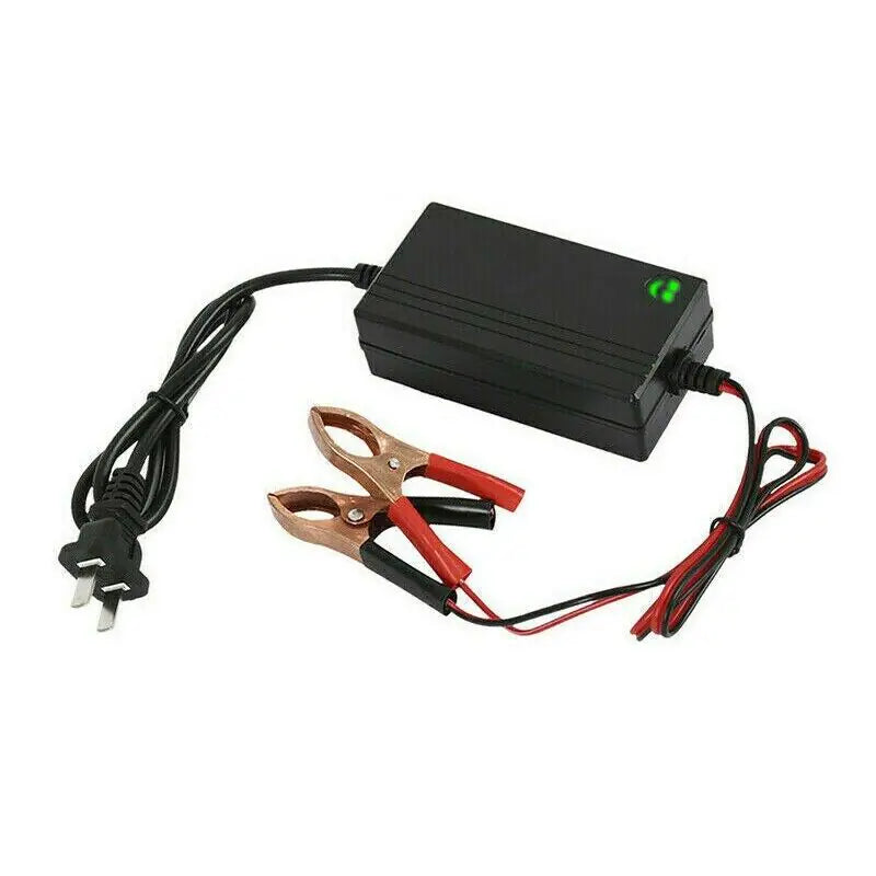 Cargador de batería portátil de 12V para auto, camión, mantenedor de goteo, barco, motocicleta