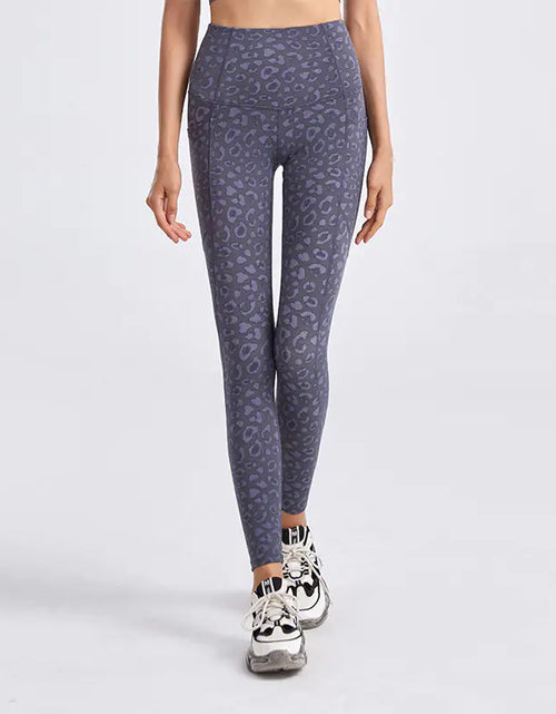 Load image into Gallery viewer, High Waist Double Pocket Gym Pants
