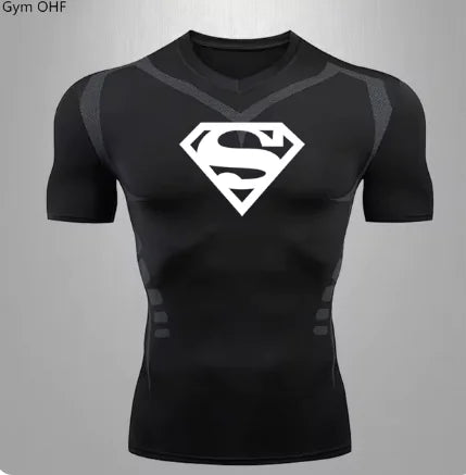Load image into Gallery viewer, Men&#39;s Sports Quick Dry T Shirt Compression Gym
