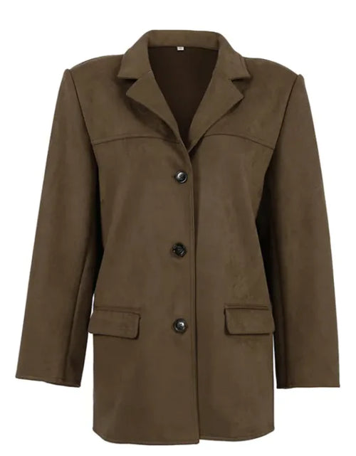 Load image into Gallery viewer, Velvet Vintage Suede Jacket
