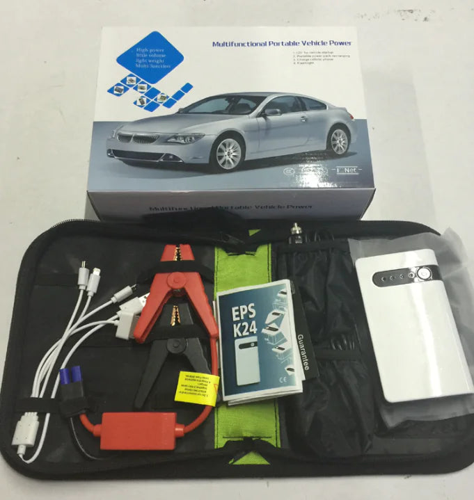 Arrancador de coche de 20000 mAh, arrancador de batería portátil con cargador de batería portátil