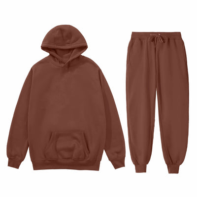 Casual Hoodie and Sweatpants Outfit Cosplay Hooded Pullover Sweatsuits Jogger Sets for Unisex (CoffeeXL)