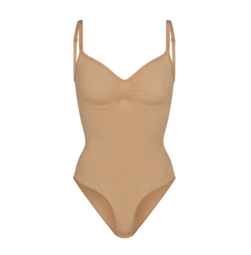 Load image into Gallery viewer, High Elastic Seamless Shapewear Jumpsuit with Sling and Open Back
