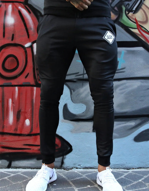 Load image into Gallery viewer, Sporty Tapered Fitness Pants for Active Wear
