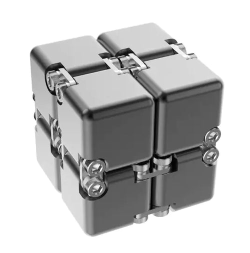 Load image into Gallery viewer, Metal Infinity Cube Stress Relief Toy

