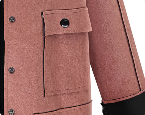 Load image into Gallery viewer, Suede Short Jacket
