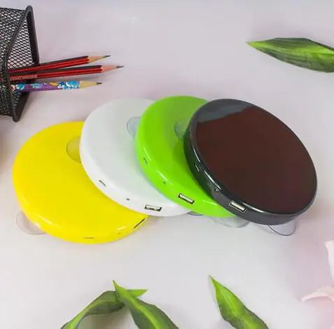 Load image into Gallery viewer, Solar-Powered Mobile Charger with Suction Cup Mount
