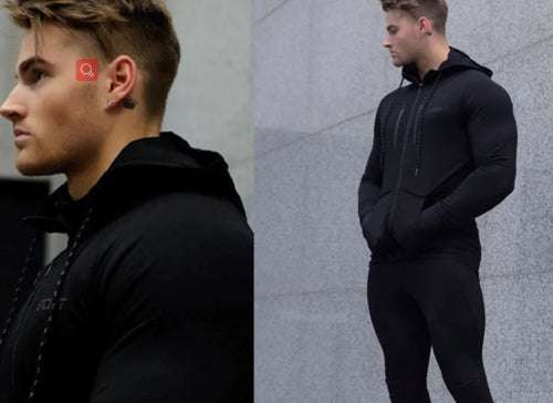 Load image into Gallery viewer, Hoodie, Jacket, Workout Clothes
