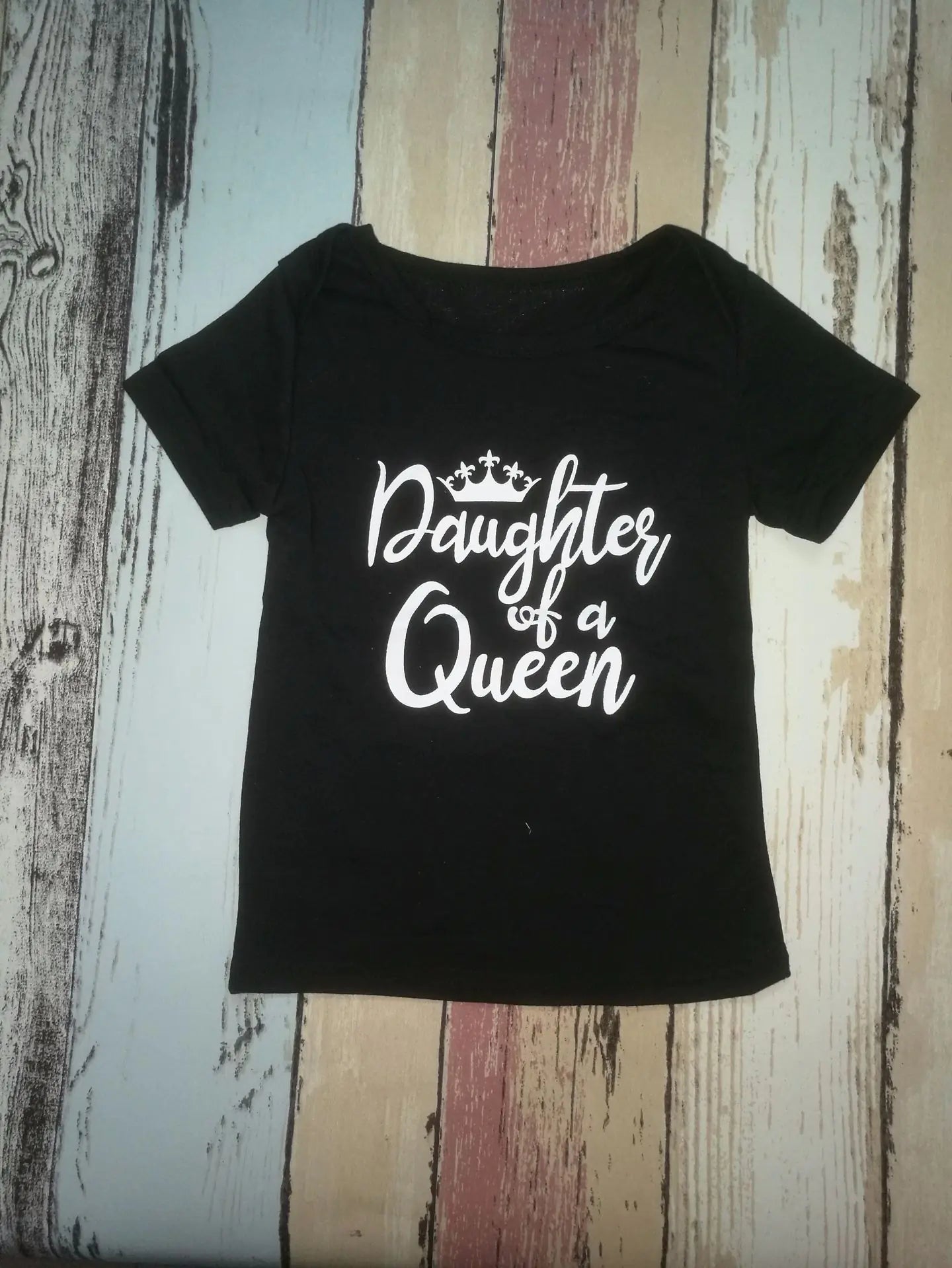 Plain Print Matching Family Short Sleeve T-Shirts