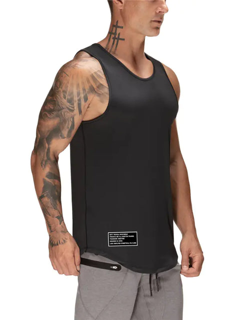 Load image into Gallery viewer, Breathable Polyester Men&#39;s Gym Exercise Vest
