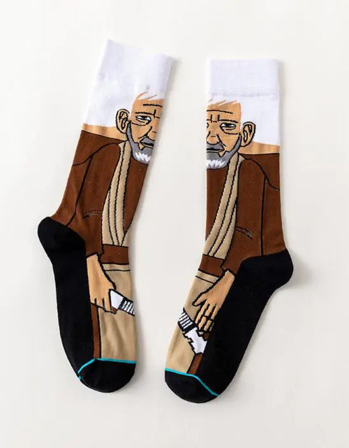 Load image into Gallery viewer, Star Wars Themed Socks, Long Socks
