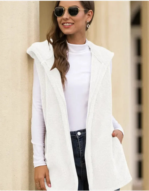 Load image into Gallery viewer, Stylish Pocket Blouse Vest Jacket
